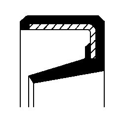 Packbox, styrspindel, Upptill