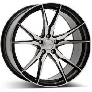 LND R10 Black Polished 9x20 5/120 ET32 B72.6