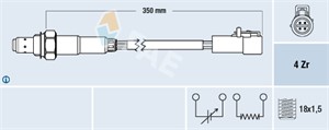 Lambdasond, Bak, FORD,FORD USA,JAGUAR,MAZDA,SUBARU, 1123897, 1S7F-9F472-AB, 3006892, 3899636, 3902699, 3930634, 4080233, 4665154, 5C5A-9