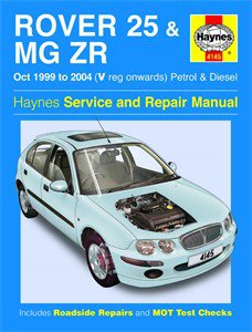Haynes Reparationshandbok, Rover 25 & MG ZR Petrol & Diesel, Universal