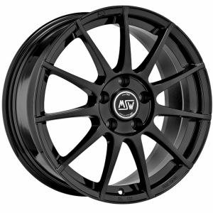 MSW 85 Gloss Black 6.5x16 4/108 ET25 B65.1