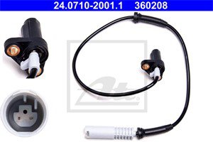 ABS-givare, Sensor, hjulvarvtal, Fram, Framaxel