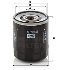 Oljefilter, CITROËN,DS,FIAT,LANCIA,OPEL,PEUGEOT,SUZUKI,TOYOTA, 1109 AL, 1109 R0, 1109 R1, 1109 T0, 1109 T1, 1109 X1, 1109 X2, 16510-66G0