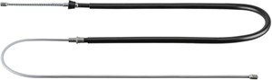 Vajer, parkeringsbroms, Bak, SKODA ROOMSTER, ROOMSTER Praktik, 6Q7 609 721B, 6Q7 609 721D
