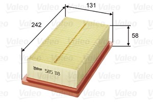 Luftfilter, ALFA ROMEO 145, 146, 155, FIAT TEMPRA, TEMPRA S.W., TIPO, LANCIA DEDRA, DEDRA SW, DELTA II, 1444N8, 5023137, 60809355, 71736