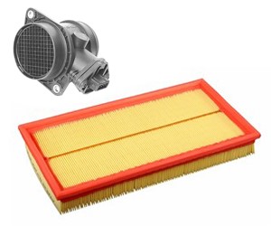 Kit luftmassemätare och luftfilter, VOLVO 850, 850 Kombi, C70 Cabriolet I, C70 Coupé I, S70, V70 I, XC70 CROSS COUNTRY I, 0 280 217 107,