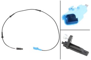 ABS-givare, Sensor, hjulvarvtal, Fram, höger eller vänster, PEUGEOT 508 I, 508 SW I, 508 SW Skåp / kombi, 4545 K5, 96 745 779 80