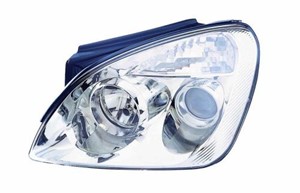 Strålkastare, Höger, KIA CARENS Minibus, minivan III, 921021D020, 92102-1D020