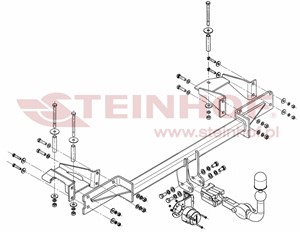Dragkrok, Avtagbar, OPEL MERIVA A Minibus, minivan