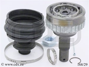 Drivknut, På hjulsidan, CITROËN ZX, ZX Break, PEUGEOT 306, 306 Break, 306 Cabriolet, 306 Halvkombi, 405 I, 405 Break I