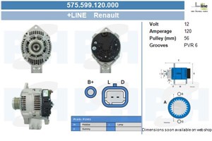 Generator, DACIA,RENAULT, 7711135504, 8200128426, 8200128429, 8200159642