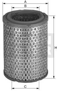 Luftfilter, PORSCHE 912, 912 Targa, 001 094 23 04, 616.108.931.00, A 001 094 23 04