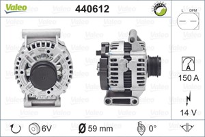 Generator, CITROËN,FIAT,FORD,PEUGEOT, 1372736, 1374171, 1404791, 1581842, 1581843, 1606427480, 1712779, 1747021, 1762862, 5705EA, 5705-E