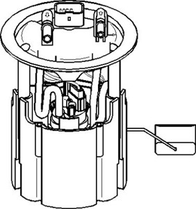 Bränslepump, I bränslebehållaren, CITROËN,PEUGEOT, 1525 V4