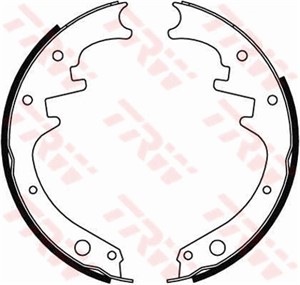 Bromsbackar, sats, Bakaxel, JEEP CHEROKEE, CJ5 - CJ8, COMANCHE, WRANGLER I, 4762542, 8128616, 8133818, 83 08 133 818, 89 82 775 075, J81