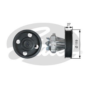 Vattenpump, Fordonsfront