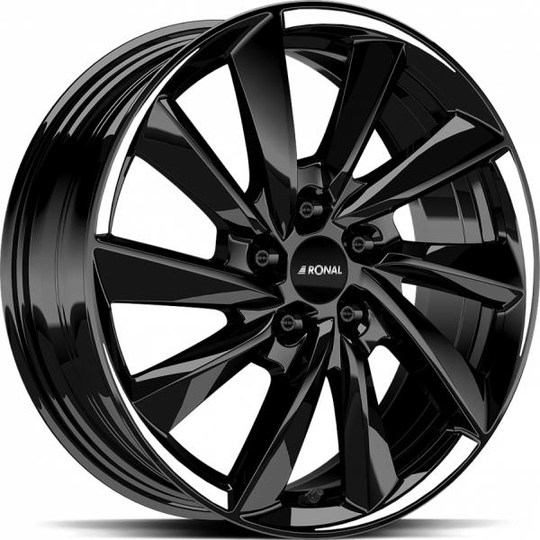 Ronal R70 Jet Black White Tail 7,5/18 5/114.3 ET35 B82