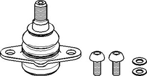 Kulled / Spindelled, Fram, höger eller vänster, BMW X3 [E83], 3110 3 412 726, 3110 3 418 341