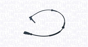 ABS-givare, Sensor, hjulvarvtal, Fram, höger eller vänster, RENAULT TWINGO II, WIND, 47 91 008 68R, 82 00 415 812