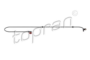 ABS-givare, Sensor, hjulvarvtal, Bakaxel, båda sidor, MERCEDES-BENZ GLK-KLASS [X204], 204 540 13 17, A204 540 13 17