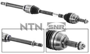 Drivaxel, framaxel höger, RENAULT, 391001510R, 7711135416, 8200167522, 8200264668, 8200379235, 8200661558