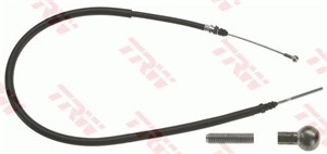 Vajer, parkeringsbroms, Bak, Höger bak, Vänster bak, Vänster, CITROËN C8, FIAT ULYSSE, LANCIA PHEDRA, PEUGEOT 807, 1487274080, 4745 T6,