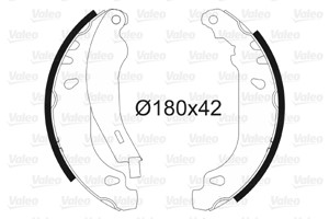 Bromsbackar, sats, Bakaxel, RENAULT, 7701202542, 7701202661, 7701202820, 7701204258, 7701204268, 7701349780