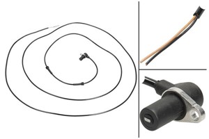 ABS-givare, Sensor, hjulvarvtal, Framaxel, MERCEDES-BENZ VITO Buss [W638], VITO Skåp [W638], V-KLASS [638/2], 638 542 02 17, 6385420217,