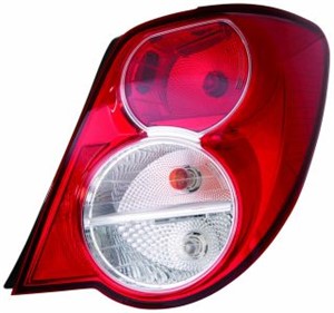 Baklykta, Höger, CHEVROLET AVEO Sedan, 96330976, 96830976, 96830980