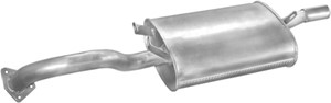 Bakre ljuddämpare, MITSUBISHI GALANT VI, GALANT Sedan VI, EMB431603, EMB431603Q, MB431601, MB431603, MB868181