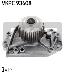 Vattenpump, HONDA CR-V I, INTEGRA Coupé, INTEGRA Sedan, 19200-P75-003