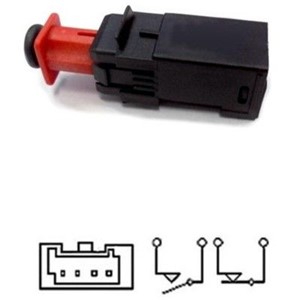 Bromsljuskontakt, ABARTH,CITROËN,FIAT,OPEL,PEUGEOT,RENAULT,SAAB,TOYOTA,VAUXHALL, 013178792, 055701395, 06240180, 06240328, 06240462, 091