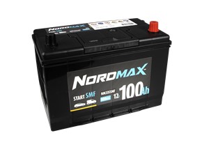 Nordmax SMF 12V 100Ah 800A, passar många modeller, 01579A110K, 2880026141, 28800-26141, 2880067080, 28800-67080, 28800-YZZAJ, 28800-YZ