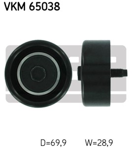 Styrrulle, drivrem, HYUNDAI,KIA, 25287-25000, 25287-25010, 25287-25100, 25287-25110