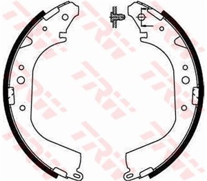 Bromsbackar, sats, Bakaxel, NISSAN,TOYOTA, 04495-34020, 04495-60010, 04495-60011, 04495-60020, 04495-60030, 04495-60031, 04495-60050, 04