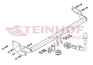 Dragkrok, Avtagbar, HYUNDAI ACCENT III, ACCENT Sedan III