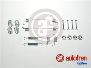 Tillbehörssats, bromsbackar, Bakaxel, DACIA,FIAT,FORD,LANCIA,PEUGEOT,RENAULT, 1554695, 430862, 7701205756