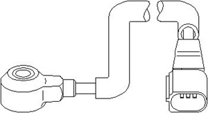 Knackningssensor, SEAT TOLEDO II, VW BORA I, BORA Variant, GOLF IV, GOLF Variant IV, 066 905 377