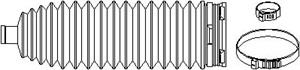 Dammskydd, styrsystem, Tvåsidig, FIAT,NISSAN,OPEL,RENAULT,VAUXHALL, 44 08 476, 4820 300 QAE, 7701 473 334, 91160038