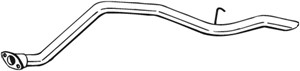 Avgasrör, Bak, KIA SPORTAGE SUV, OK01340700A, OK02240700C