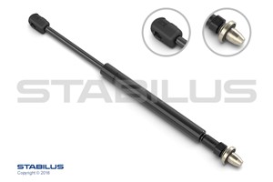 Gasfjäder, bakruta, Tvåsidig, CITROËN C5 Break I, C5 Break II, C5 Skåp / kombi, 8731.F7, 96 408 945 80
