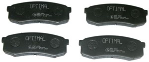 Bromsbeläggsats, Bakaxel, MITSUBISHI,TOYOTA,LEXUS, 0446660010, 0446660020, 0446660050, 0446660080, 0446660090, 0449260010, 0449260020, 0