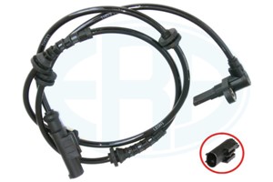 ABS-givare, Sensor, hjulvarvtal, Framaxel, FIAT IDEA, LANCIA MUSA, YPSILON, 46845597, 51759509