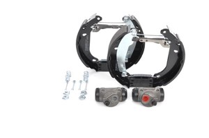 Bromsbackar, sats, Bakaxel, RENAULT, 4271 13, 77 01 205 097