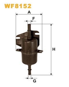 Bränslefilter, FIAT PALIO, PALIO Weekend, SEICENTO / 600, SEICENTO / 600 Skåp/halvkombi, SIENA, STRADA Pick-up, 01FBC033, 1219781, 46416