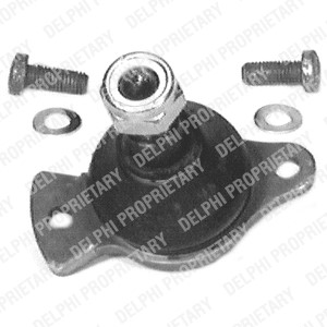 Kulled / Spindelled, Framaxel, Höger, Nedre, Vänster, OPEL,RENAULT,VAUXHALL, 4403641, 7701 461 667, 9111641