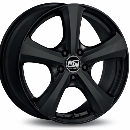 Msw 19 Matt Black 6,5/15 5/100 ET35 B57.1