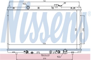 Kylare, motorkylning, HONDA CR-V II, ELEMENT, 19010-PNB901, 19010PNB9011M, 19010-PNL-G51, 19010-PPA-A01, 19010PPAA02, 19010-PPA-A51, 190