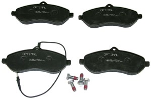 Bromsbeläggsats, Framaxel, CITROËN,TOYOTA,FIAT,PEUGEOT, 4253.63, 4253.64, 4253.65, 4253.66, 77364511, 77364512, 9467548887, 9467548987