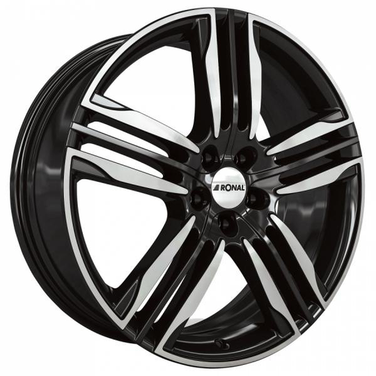 Ronal R58 Black Polished 10/22 5/112 ET50 B66.6